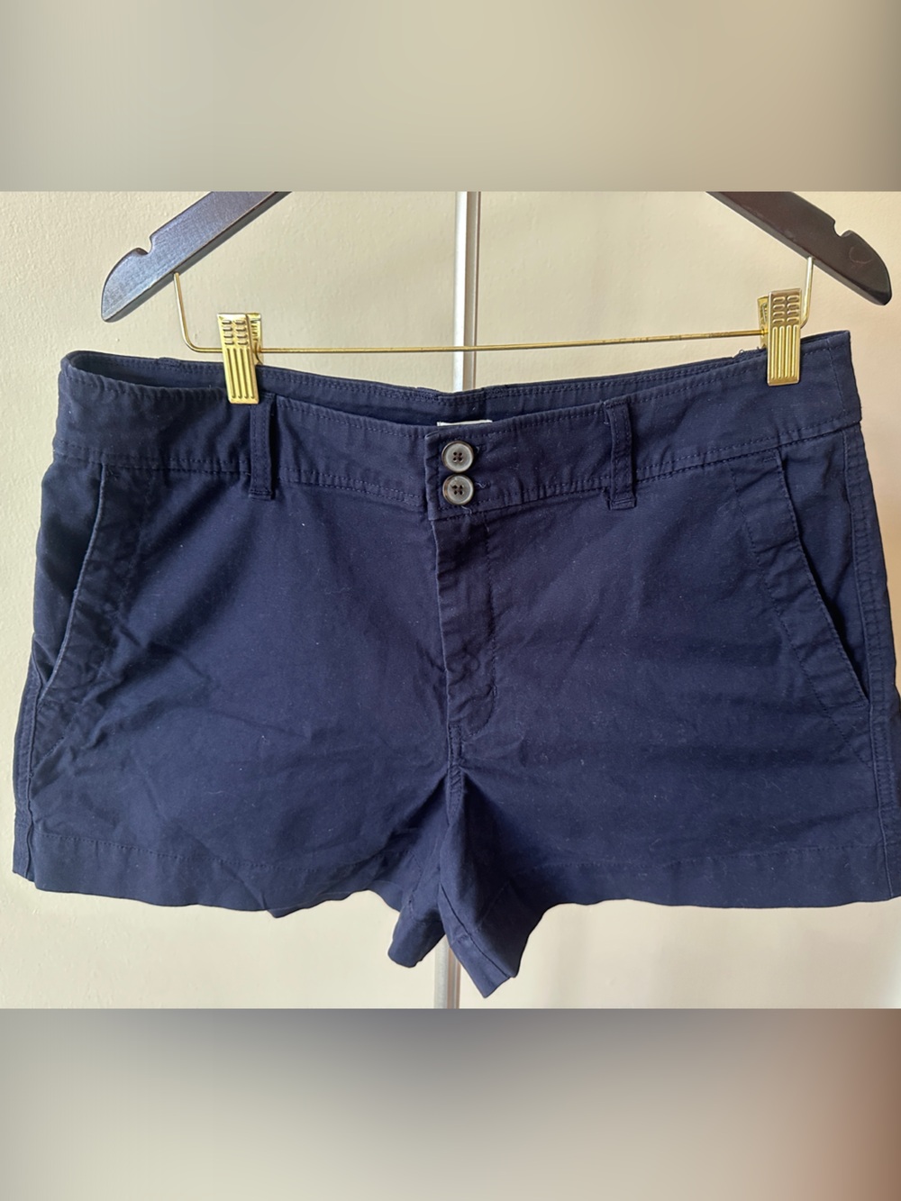 a new day Navy Double-Button Casual Shorts